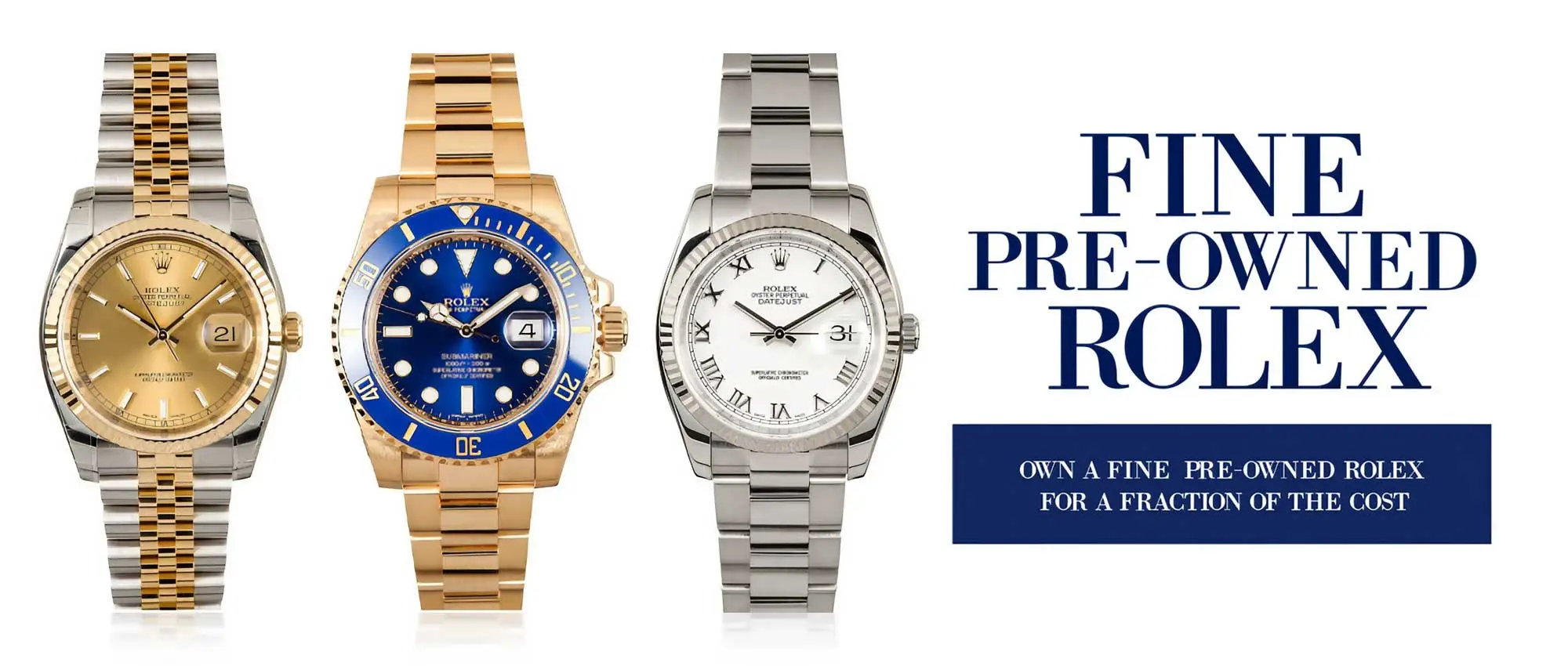 Pre-Owned Rolex Watches available at Alexanders of Atlanta